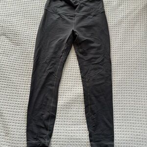 Lululemon charcoal leggings. Size 10